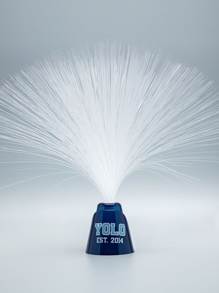 מנורת סיבים YOLO10 כחול