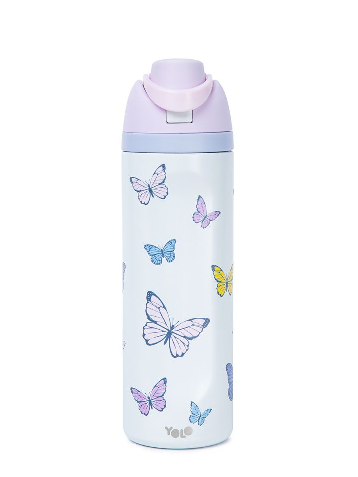 בקבוקיולו קליק 700 מ”ל פרפרים
