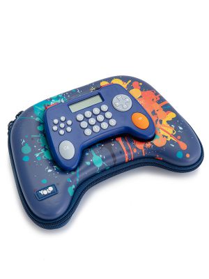 קלמר קשיח קונסולת משחק עם מחשבון