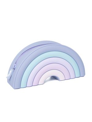 קלמר סיליקון קשת סגול פסטל