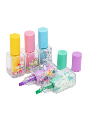 סט 5 מרקרים לק