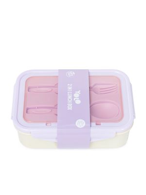 קופסת אוכל 2 ב 1 בוטניקה