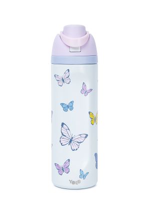 בקבוקיולו קליק 700 מ”ל פרפרים