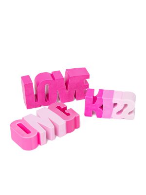 סט 3 מחקי גרפיטי LOVE