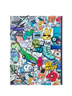 תיקייה A4 קיר גרפיטי