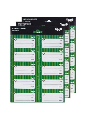 מארז 30 מדבקות שם שער