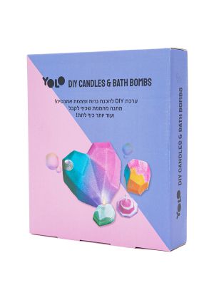יצירה פצצות אמבטיה ונרות
