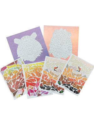 ציור במדבקות ספארי