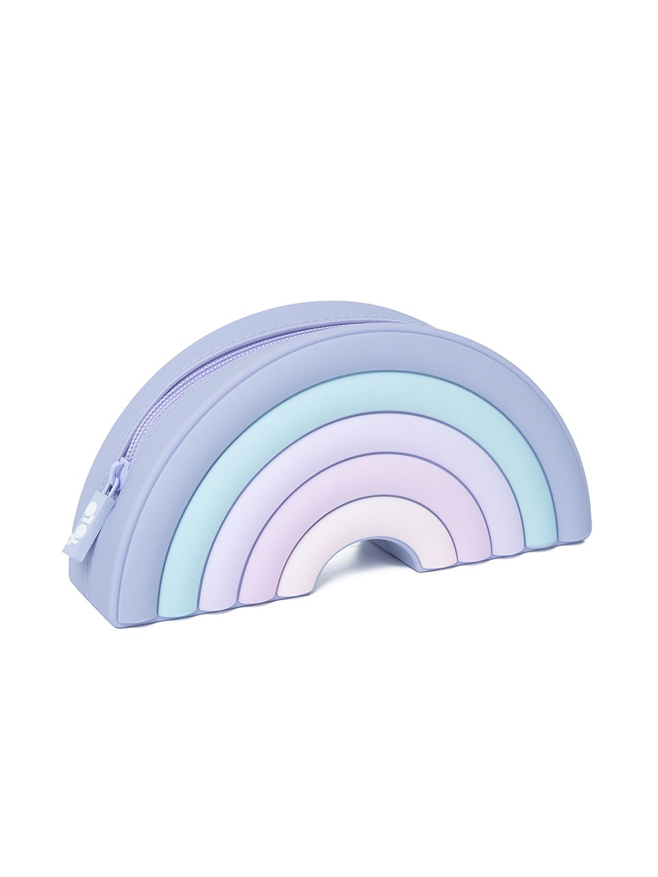 קלמר סיליקון קשת סגול פסטל