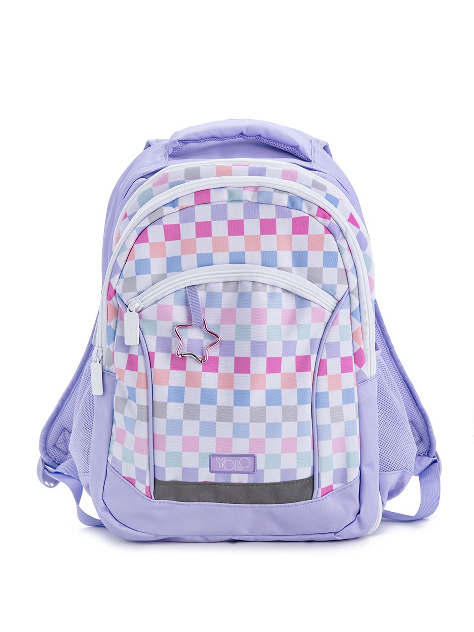 ילקוט 2 ב 1 משבצות צבעוניות