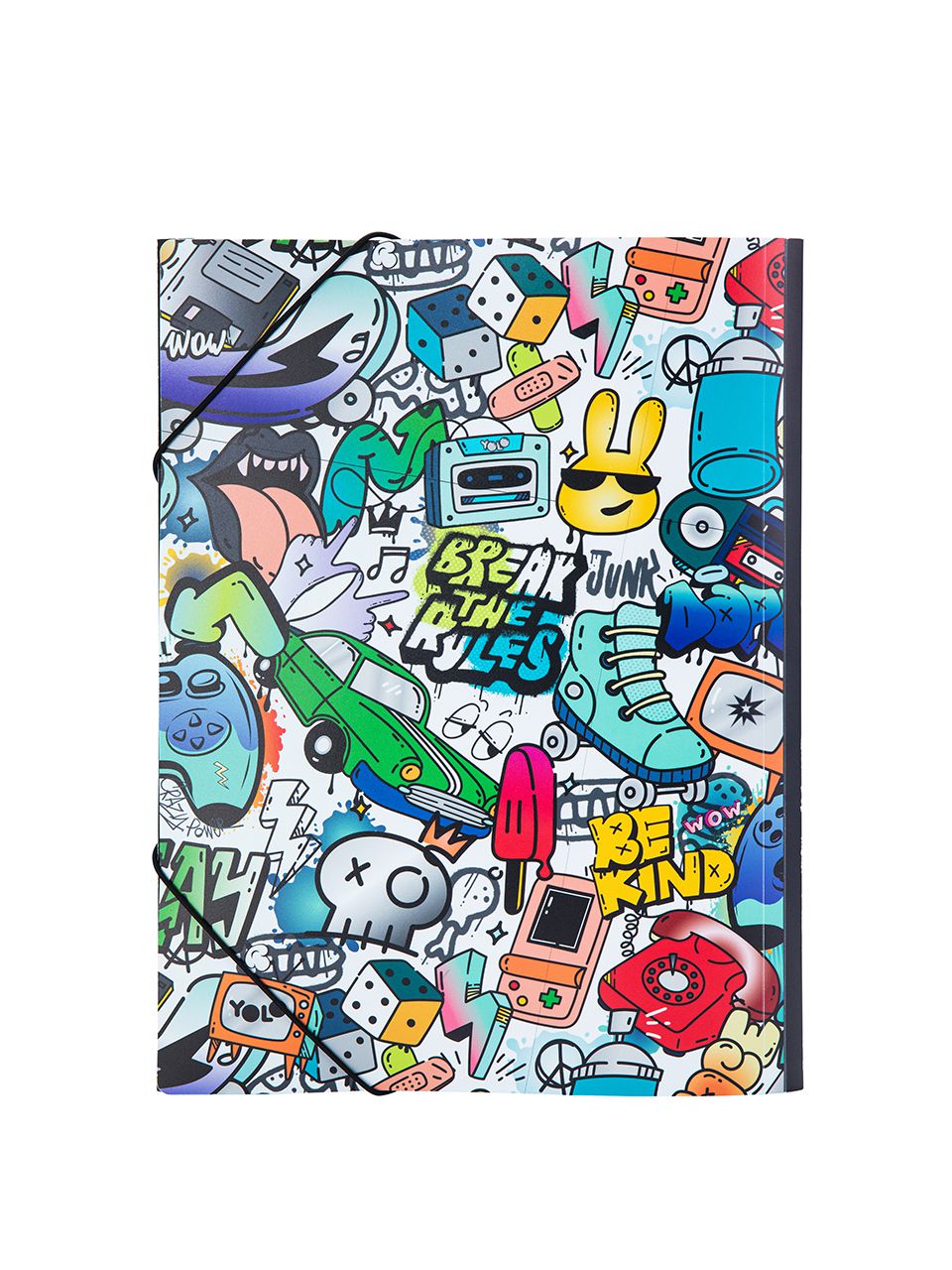 תיקייה A4 קיר גרפיטי