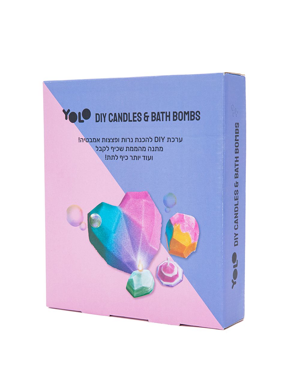 יצירה פצצות אמבטיה ונרות