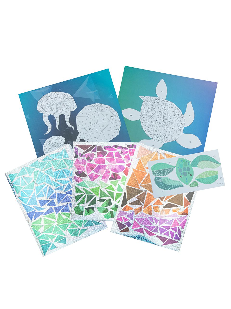 ציור במדבקות אוקייאנוס