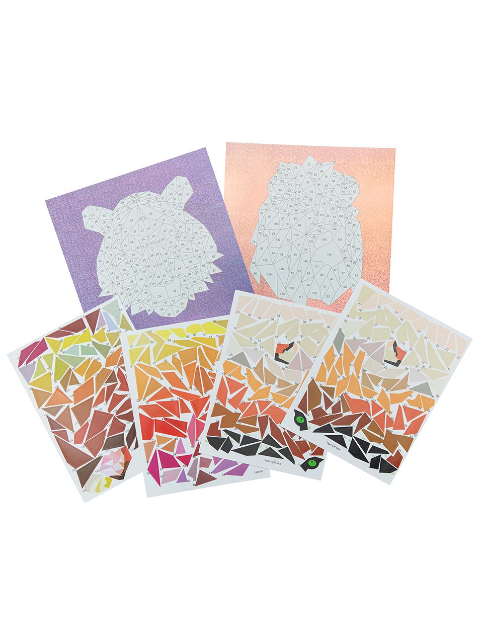 ציור במדבקות ספארי